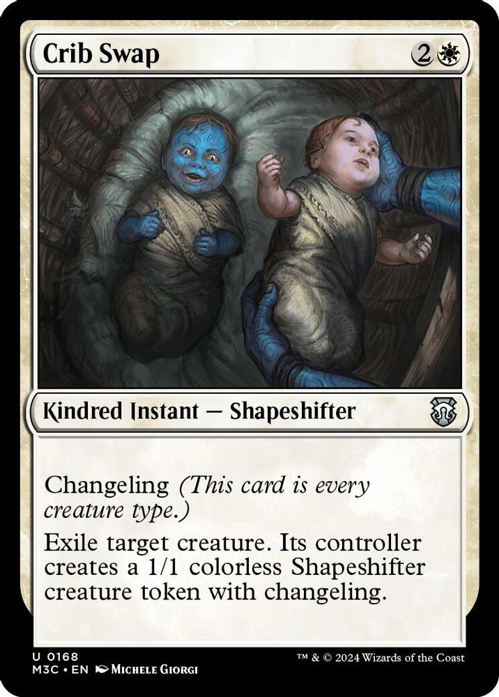 Crib Swap (Ripple Foil) [Modern Horizons 3 Commander]