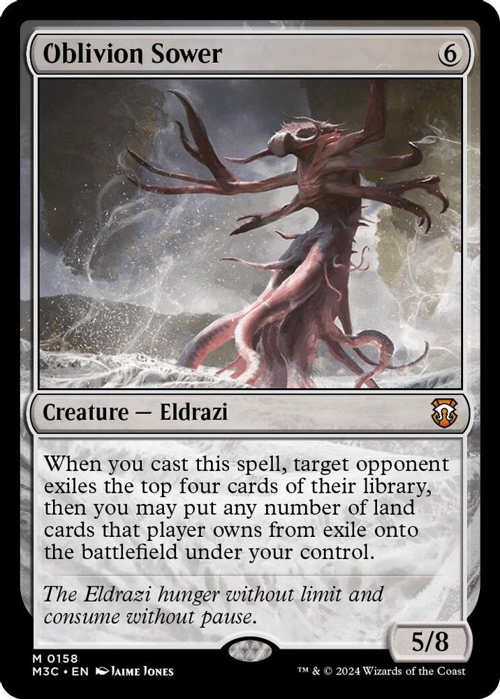 Oblivion Sower (Ripple Foil) [Modern Horizons 3 Commander]