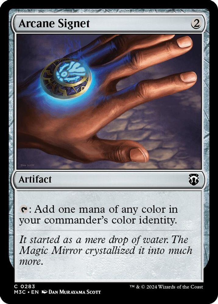 Arcane Signet (Ripple Foil) [Modern Horizons 3 Commander]
