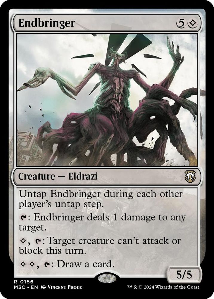 Endbringer (Ripple Foil) [Modern Horizons 3 Commander]