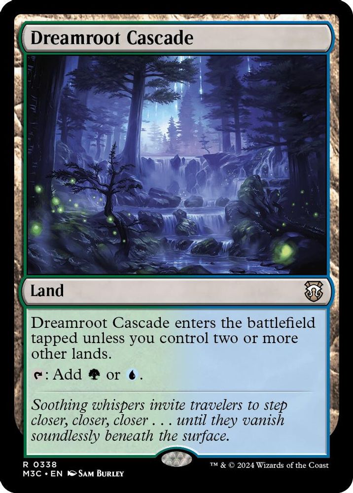 Dreamroot Cascade (Ripple Foil) [Modern Horizons 3 Commander]