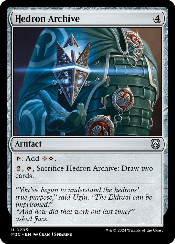 Hedron Archive (Ripple Foil) [Modern Horizons 3 Commander]