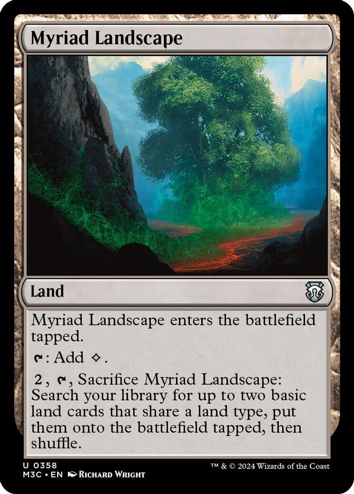 Myriad Landscape (Ripple Foil) [Modern Horizons 3 Commander]