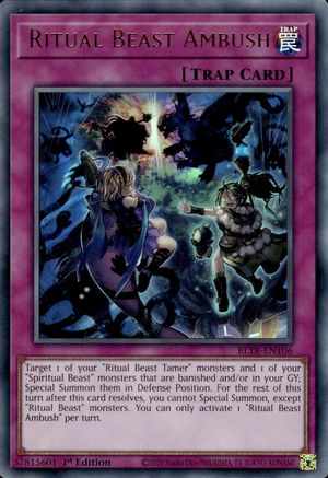 Ritual Beast Ambush [BLTR-EN106] Ultra Rare