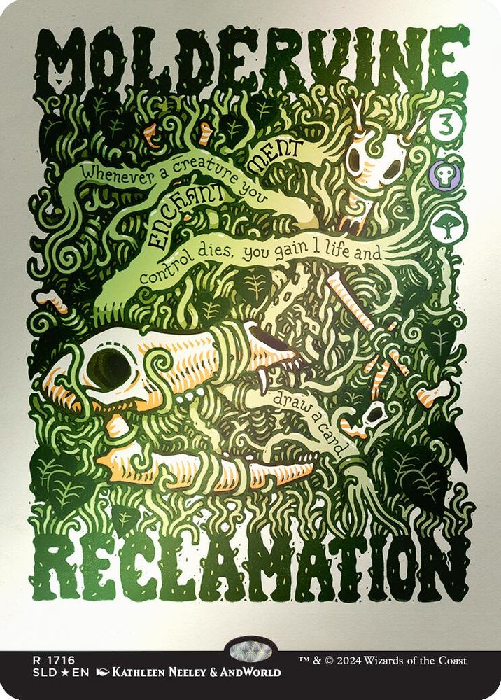 Moldervine Reclamation (Rainbow Foil) [Secret Lair Drop Series]