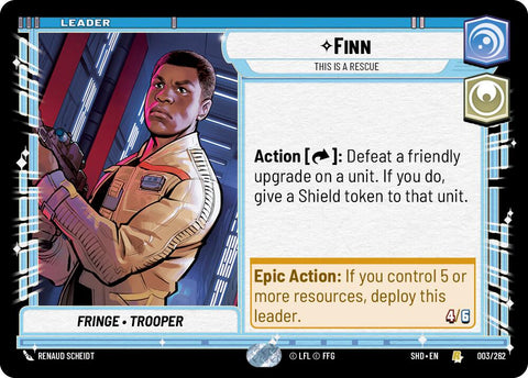 Finn - This is a Rescue (003/262) (003/262) [Shadows of the Galaxy]
