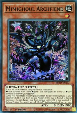Mimighoul Archfiend [INFO-EN093] Super Rare