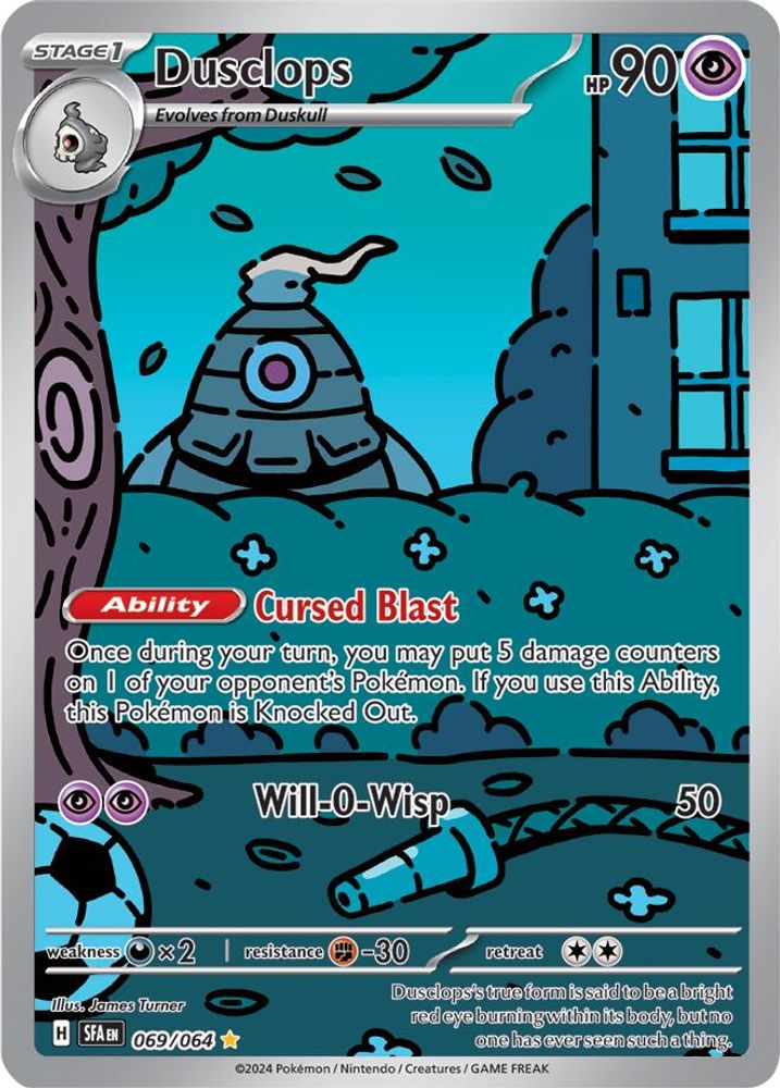 Dusclops (069/064) [Scarlet & Violet: Shrouded Fable]
