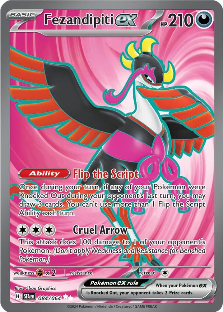 Fezandipiti ex (084/064) [Scarlet & Violet: Shrouded Fable]