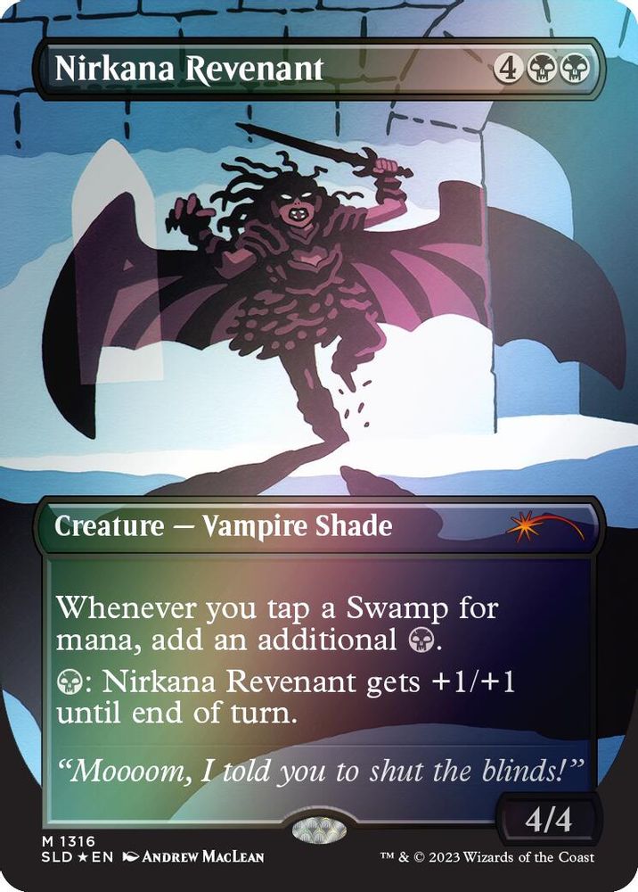 Nirkana Revenant (Rainbow Foil) [Secret Lair Drop Series]