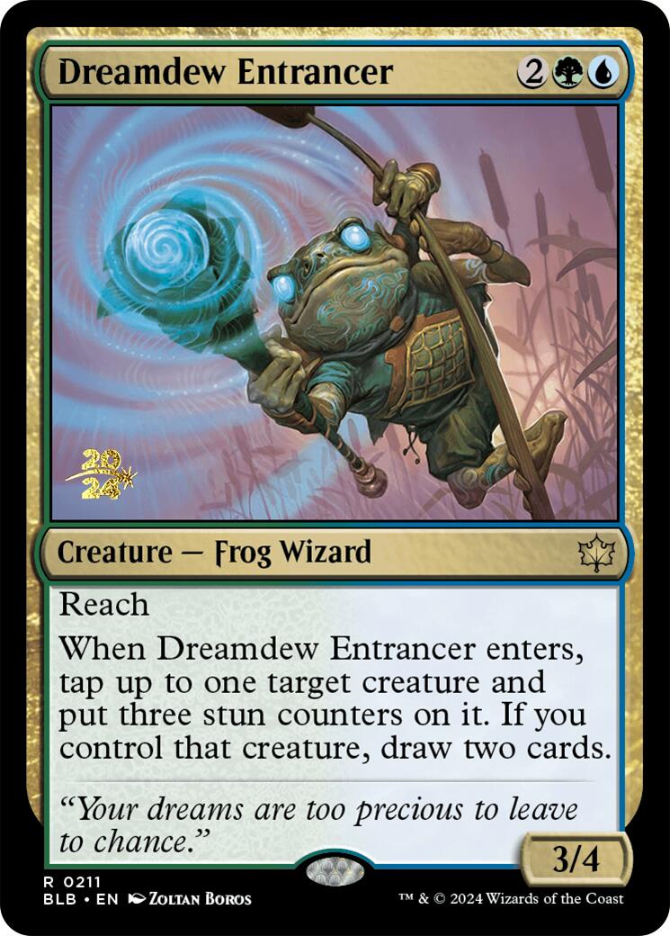 Dreamdew Entrancer [Bloomburrow Prerelease Promos]