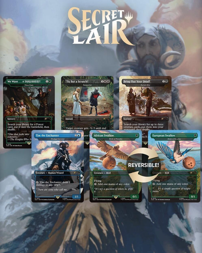 Secret Lair: Drop Series - Secret Lair x Monty Python (Monty Python and the Holy Grail: Vol. 1)