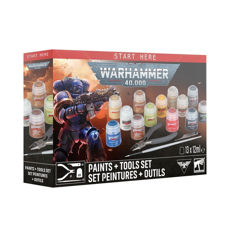 Paint and Tool Set: Warhammer 40,000