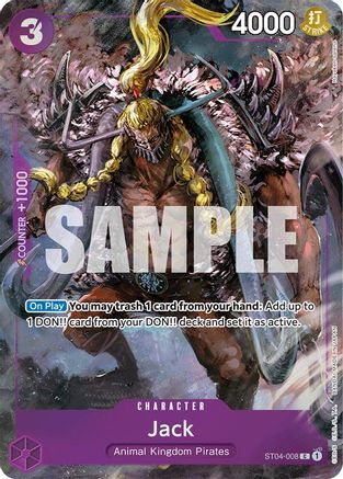 Jack (Premium Card Collection -BANDAI CARD GAMES Fest. 23-24 Edition-) [One Piece Promotion Cards]