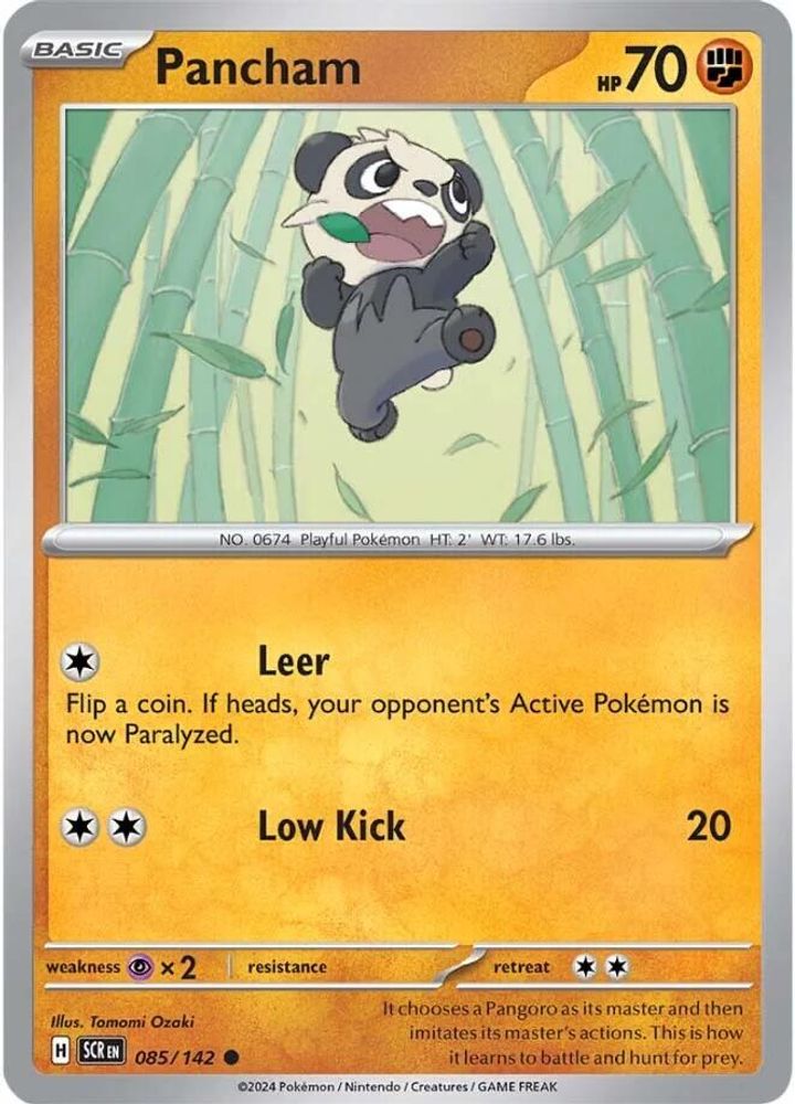 Pancham (085/142) [Scarlet & Violet: Stellar Crown]