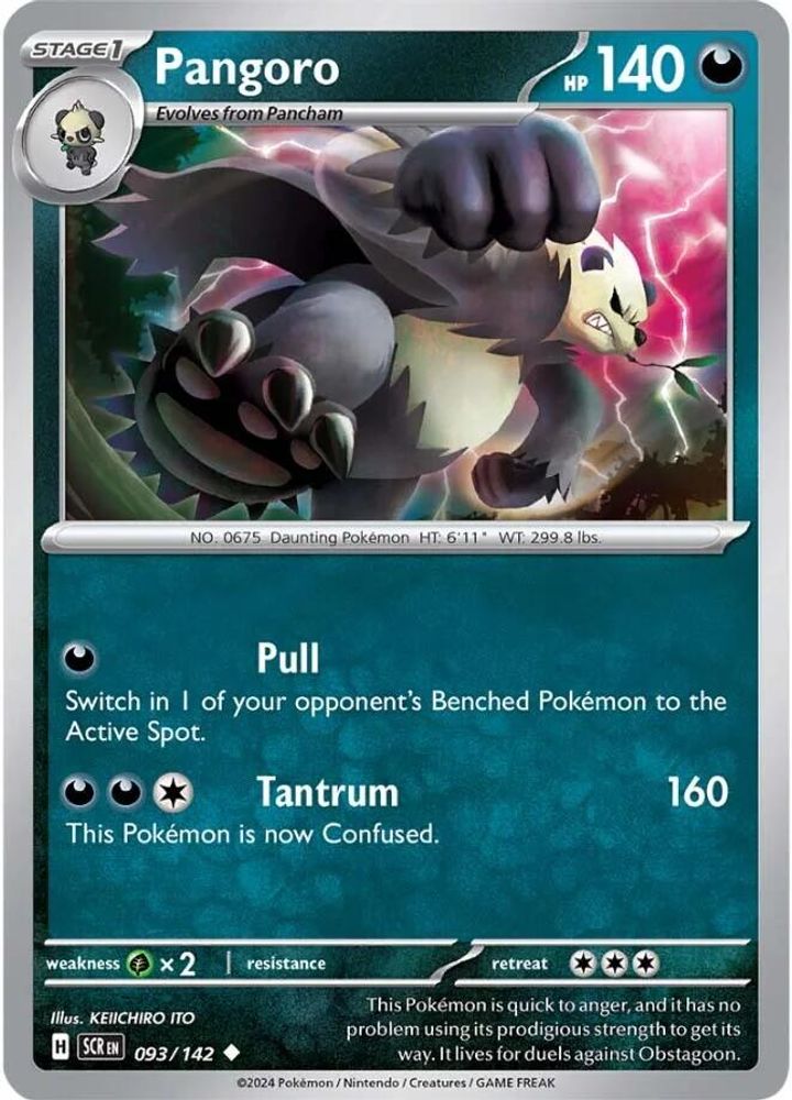 Pangoro (093/142) [Scarlet & Violet: Stellar Crown]