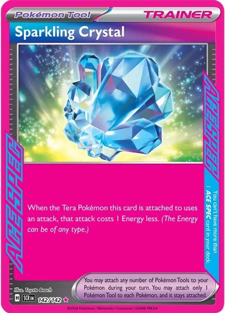 Sparkling Crystal (142/142) [Scarlet & Violet: Stellar Crown]