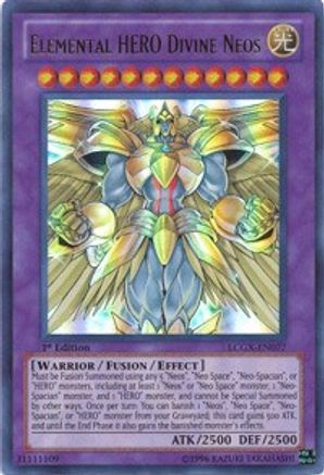 Elemental HERO Divine Neos [LCGX-EN077] Ultra Rare