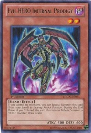 Evil HERO Infernal Prodigy [LCGX-EN031] Rare