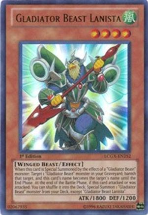Gladiator Beast Lanista [LCGX-EN252] Ultra Rare