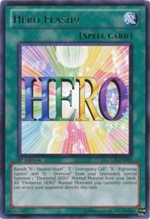 Hero Flash!! [LCGX-EN092] Rare