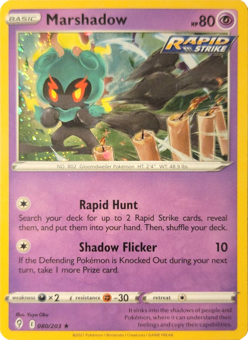 Marshadow (080/203) (Cosmos Holo) [Sword & Shield: Evolving Skies]