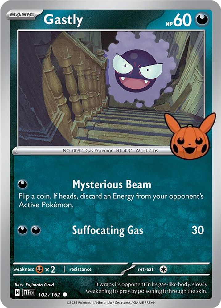 Gastly (102/162) [Trick or Trade 2024]
