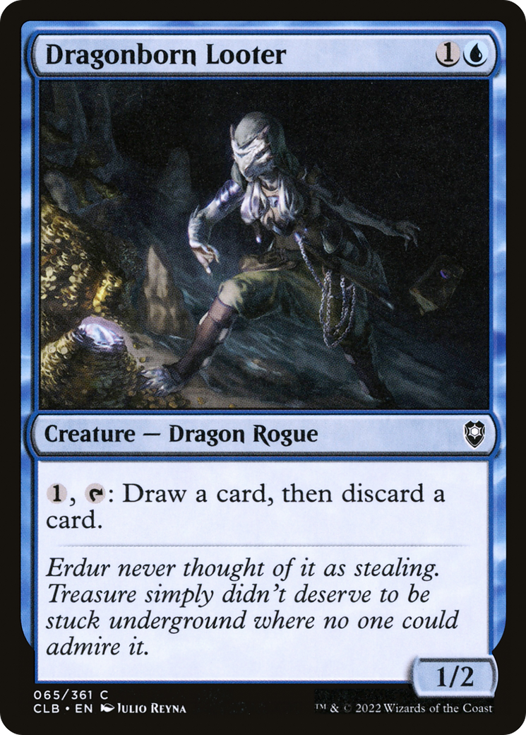 Dragonborn Looter [Commander Legends: Battle for Baldur's Gate]