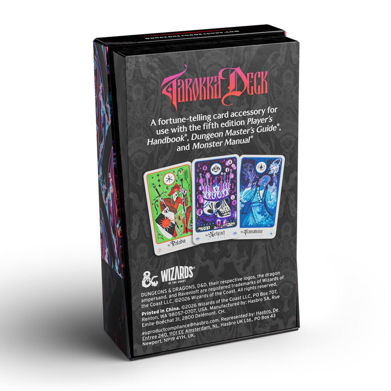 Dungeons & Dragons 5E: Ravenloft - The Horrors Within Tarokka Deck