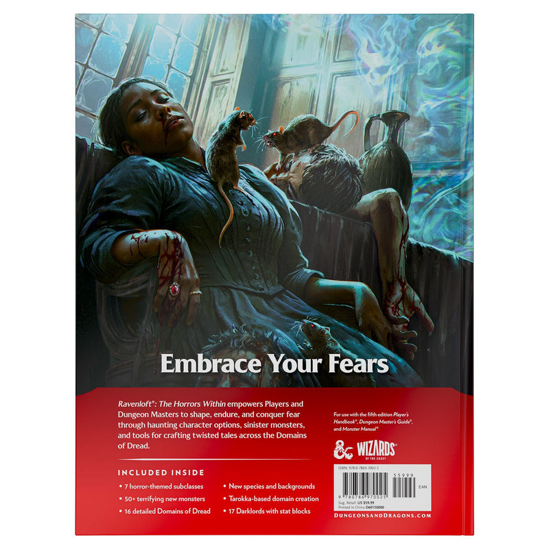 Dungeons & Dragons 5E: Ravenloft - The Horrors Within Gameplay Expansion