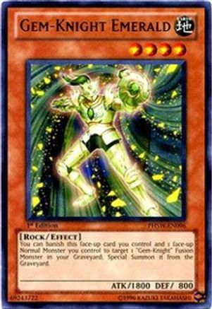Gem-Knight Emerald [PHSW-EN096] Rare