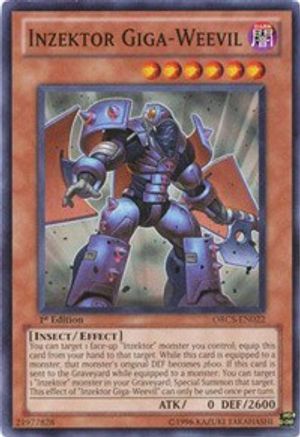 Inzektor Giga-Weevil [ORCS-EN022] Common