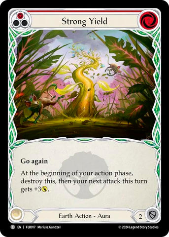Strong Yield (Red) [FLR017] (Rosetta Florian Blitz Deck)