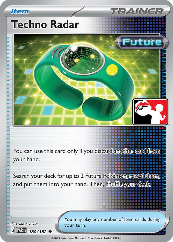 Techno Radar (180/182) [Prize Pack Series Five]