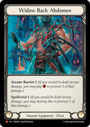 Widow Back Abdomen [ROS240] (Rosetta)  Cold Foil