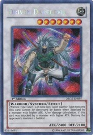Driven Daredevil [ORCS-EN097] Secret Rare