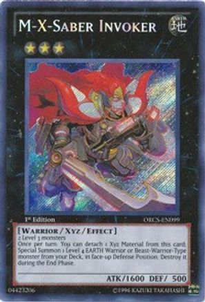M-X-Saber Invoker [ORCS-EN099] Secret Rare