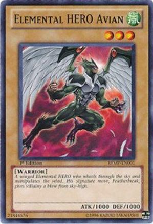 Elemental HERO Avian [RYMP-EN001] Common