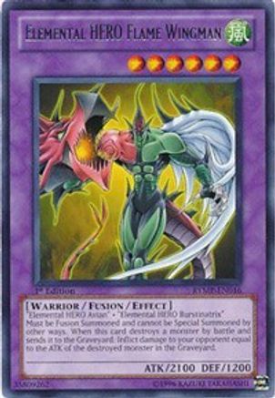 Elemental HERO Flame Wingman [RYMP-EN016] Rare