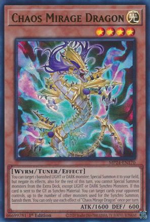 Chaos Mirage Dragon [MP24-EN170] Ultra Rare