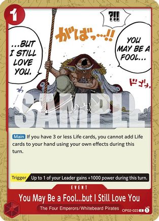 Whitebeard Pirates (ST15 - ST20 Release Event Pack) [One Piece Promotion Cards]