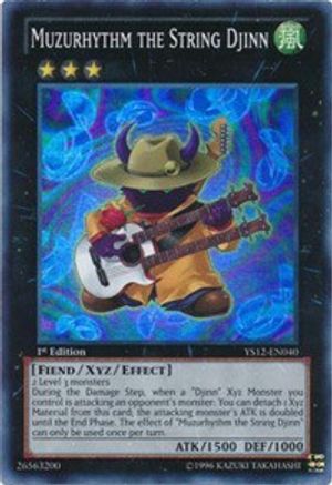 Muzurhythm the String Djinn [YS12-EN040] Super Rare