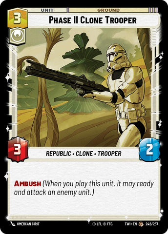 Phase II Clone Trooper (242/257) (242/257) [Twilight of the Republic]