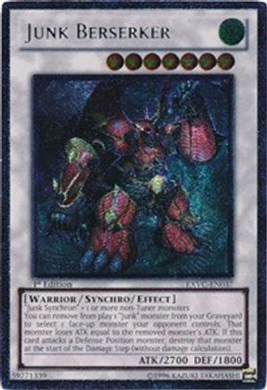 Junk Berserker [EXVC-EN037] Ultimate Rare