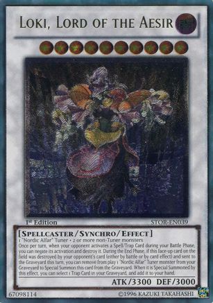 Loki, Lord of the Aesir [STOR-EN039] Ultimate Rare