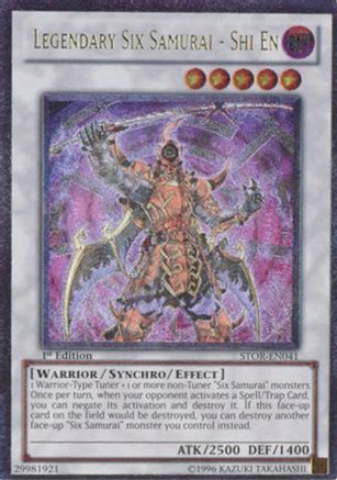 Legendary Six Samurai - Shi En [STOR-EN041] Ultimate Rare
