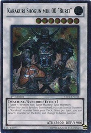 Karakuri Shogun mdl 00 "Burei" [STBL-EN043] Ultimate Rare