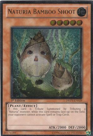 Naturia Bamboo Shoot [DREV-EN029] Ultimate Rare