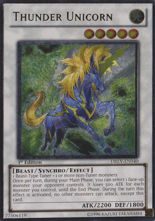 Thunder Unicorn [DREV-EN040] Ultimate Rare