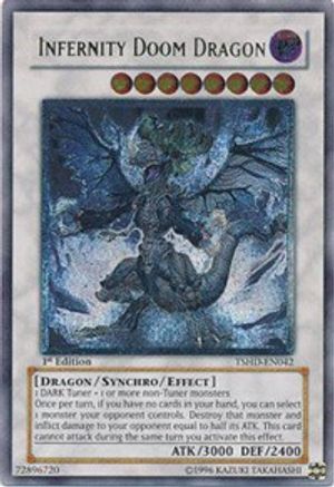 Infernity Doom Dragon [TSHD-EN042] Ultimate Rare